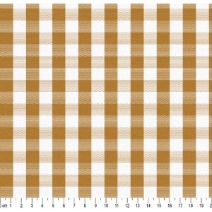 Tecido Fio Tinto Xadrez 20XM cor - 1138 (Mostarda)